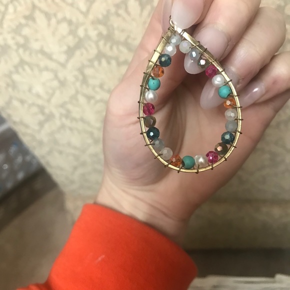 ELLY PRESTON BEADED EARRINGS 💫 - Picture 7 of 9